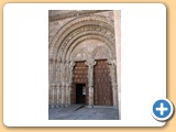 3.1.09-Portico,tímpano,parteluz,jambas,arquivoltas- Iglesia de San Vicente (Ávila)
